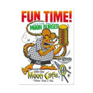 画像2: Rat Fink x MOON Cafe ステッカー