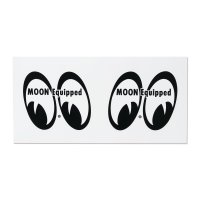 MOON Equipped 2 EYES ステッカー(9cm)