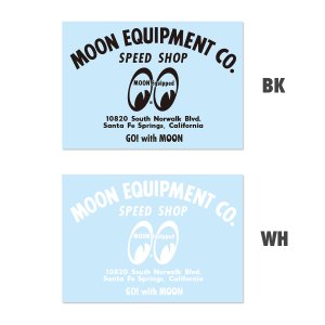 画像1: MOON EQUIPMENT SPEED SHOP デカール L