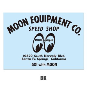 画像3: MOON EQUIPMENT SPEED SHOP デカール L