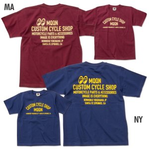画像3: MOON Custom Cycle Shop Tシャツ