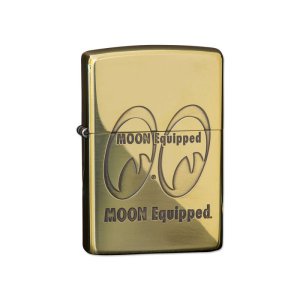 画像2: MOON Equipped Zippo ライター (Brass)
