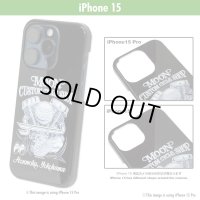 MOON Custom Cycle Shop パンヘッド iPhone 15 ハードケース