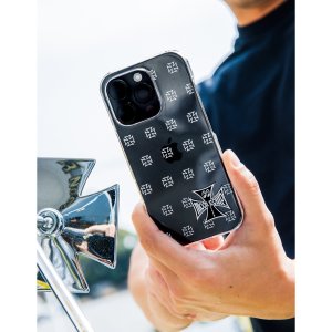 画像1: MOON Equipped アイアン クロス iPhone 16 Pro ハードケース クリア