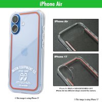 MOON Equipment Co. Speed Shop iPhone Air ハードケース クリア