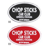 MOON Equipped CHOP STICKS CAR CLUB パッチ