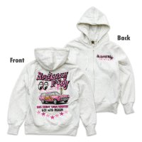 Sprightly Fairy Embroidery ジップ フーディー