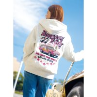Sprightly Fairy Embroidery ジップ フーディー