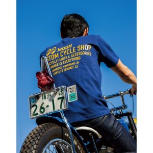 画像2: MOON Custom Cycle Shop Tシャツ