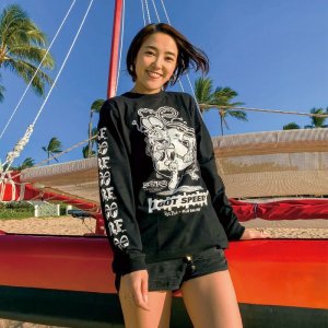 画像1: Rat Fink x MOON Equipped ロング スリーブ Tシャツ