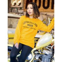 MOON Custom Cycle Shop ロングスリーブ Tシャツ