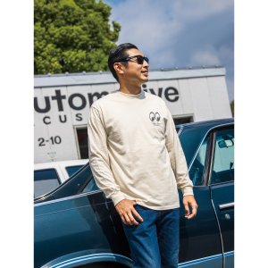 画像2: MOONEYES Dragster ロングスリーブ Tシャツ