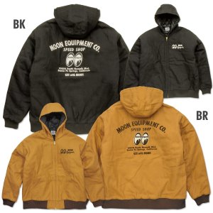 画像5: 【30%OFF】MOON Equipment Co. Speed Shop ダック ジップ フーディー