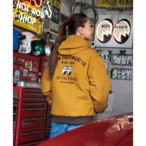 画像4: 【30%OFF】MOON Equipment Co. Speed Shop ダック ジップ フーディー