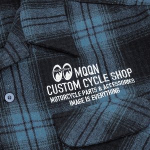 画像9: 【30% OFF!!】MOON Custom Cycle Shop ウール チェック シャツ