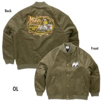 MOON Equipped コーデュロイ バーシティー ジャケット