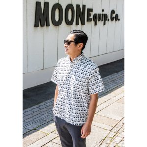 画像1: MOON Equipped プルオーバー シャツ