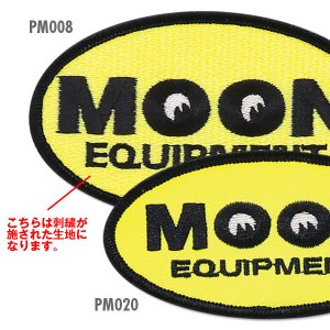 画像2: MOON Equipment オーバル パッチ 6 x 10cm