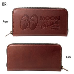 画像5: MOON Classic レザー ジップ ウォレット