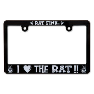 画像1: Rat Fink モーターサイクル ライセンス フレーム アイ ラブ ザ ラット