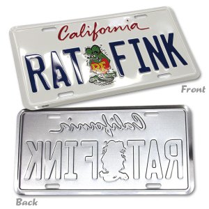 画像2: Rat Fink カリフォルニア プレート