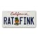 画像1: Rat Fink カリフォルニア プレート (1)