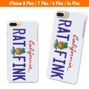 画像1: Rat Fink iPhone8 Plus, iPhone7 Plus & iPhone6/6s Plus ハード カバー カリフォルニア プレート