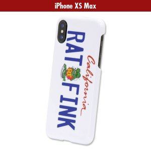 画像1: Rat Fink iPhone XS Max ハード カバー カリフォルニア プレート