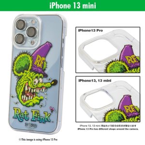 画像1: Rat Fink Face iPhone 13 mini ハードケース