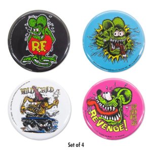 画像2: Rat Fink CAN マグネット セット(4個セット)