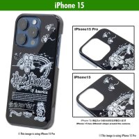 Rat Fink of America iPhone 15 ハードケース ブラック