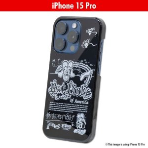 画像3: Rat Fink of America iPhone 15 Pro ハードケース ブラック