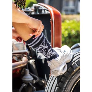 画像1: Rat Fink Iron Cross ソックス