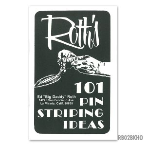 画像1: ED ROTH  BOOK - 101 PINSTRIPING IDEAS