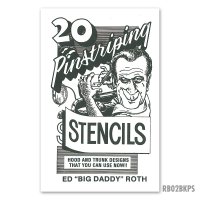 ED ROTH BOOK - 20 PINSTRIPING STENCILS