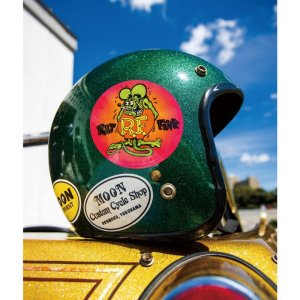 画像1: Rat Fink サークル デカール