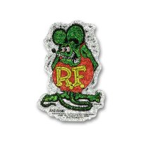 Rat Fink Crazy Flake ステッカー