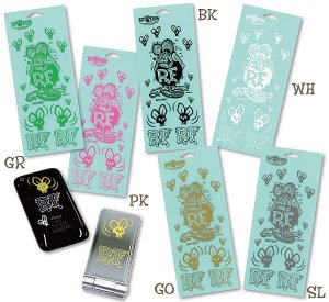 画像1: Rat Fink Skull Fly デカール