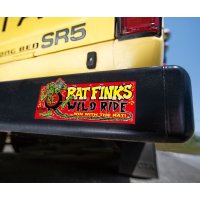 Rat Fink バンパー ステッカー Wild Ride