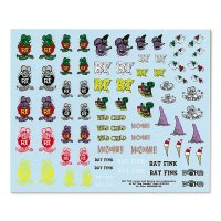 Rat Fink アソーテッド ステッカー セット (水貼り)