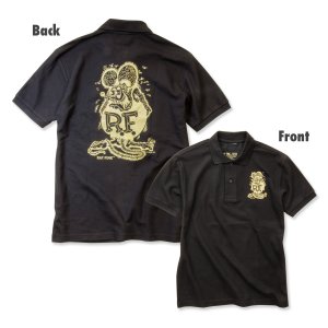 画像1: Rat Fink ポロシャツ