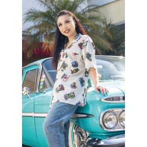 画像3: Rat Fink アロハ シャツ