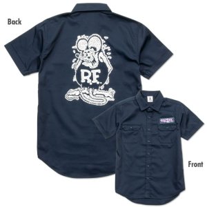 画像4: Rat Fink ショート スリーブ ワークシャツ