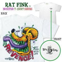 ラット フィンク モンスター Tシャツ "Revenge in Rod"