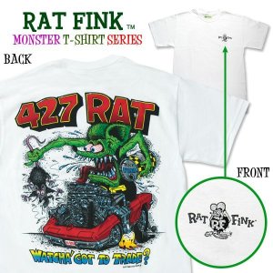 画像1: ラット フィンク モンスター Tシャツ "427 Rat Shirt"