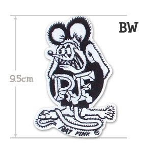 画像2: Rat Fink パッチ 9.5cm