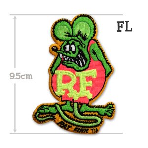 画像3: Rat Fink パッチ 9.5cm