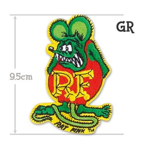 画像4: Rat Fink パッチ 9.5cm