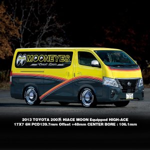 画像8: [17" x 7J 6H] MOONEYES Original Baby MOON Special Wheel