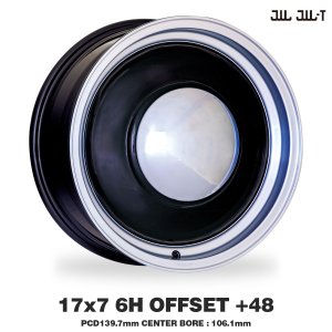 画像1: [17" x 7J 6H] MOONEYES Original Baby MOON Special Wheel